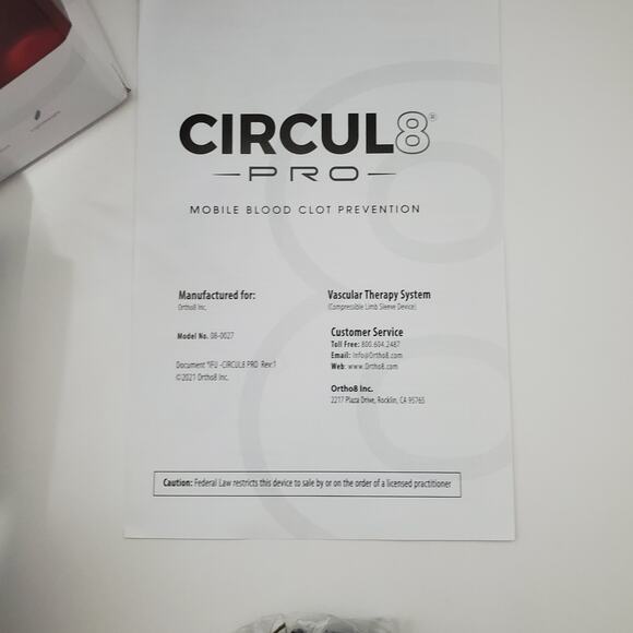 CIRCUL 8 PRO Mobile Blood Clot Portable Prevention Compression Open Box - Picture 10 of 16